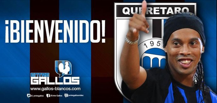 Motagem Ronaldinho Gaucho  (Foto: Reprodução / Twitter)