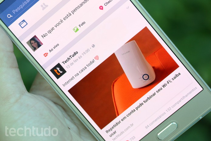 Facebook celular