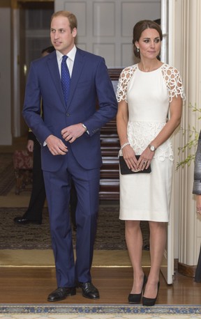 O Príncipe William e Kate Middleton  (Foto: Getty Image)