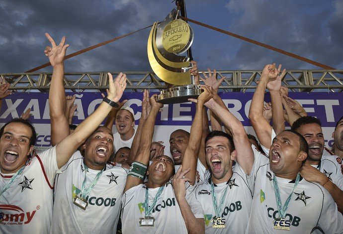 Estrela do Norte Campeão Capixaba 2014 (Foto: Ricardo Medeiros/A Gazeta)