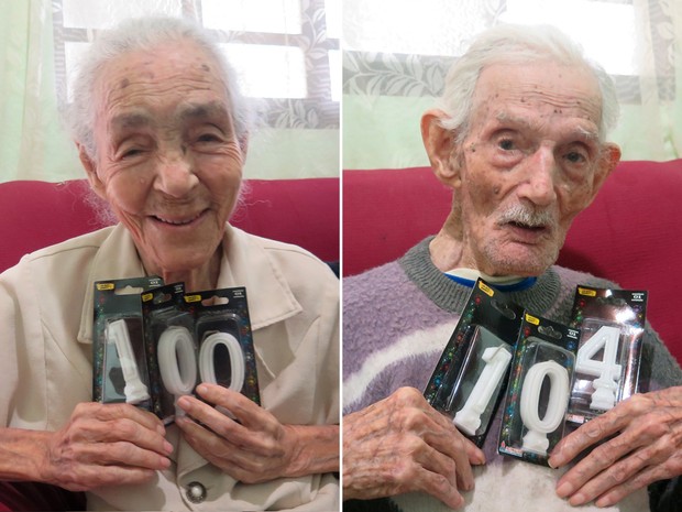 Irmãos centenários vivem em Itariri, no Vale do Ribeira, SP (Foto: Orion Pires/G1)
