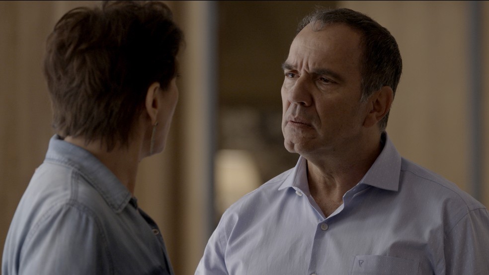 Eurico discute com Silvana (Foto: TV Globo)