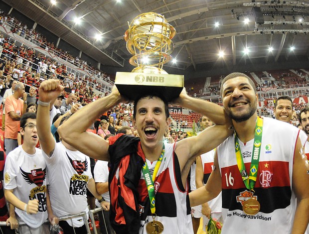 Basquete nbb Flamengo e Uberlândia final DUda (Foto: Alexandre Vidal / FlaImagem)