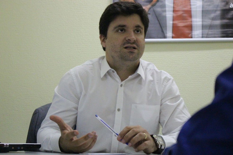 Delegado Cadena Júnior, da Dicap (Foto: Fernando Brito/G1)