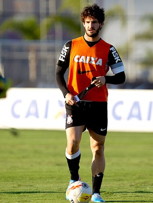Pato treino Corinthians (Foto: Daniel Augusto Jr. / Ag. Corinthians)