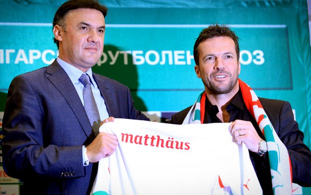 lothar matthaus novo treinador da Bulgária (Foto: agência AP)