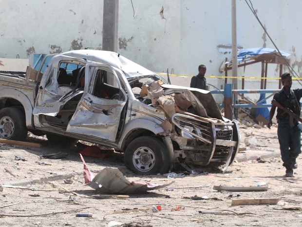 Ataque do grupo terrorista al-Shabab deixa mortos na Somália (Foto: REUTERS/Ismail)