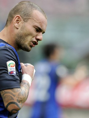 Wesley Sneijder Inter de Milão (Foto: Getty Images)
