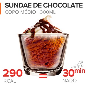 EuAtleta Caloria x Queima_Sandae de Chocolate (Foto: Eu Atleta | Arte Info) EuAtleta Caloria x Queima_Sandae de Chocolate (Foto: Eu Atleta | Arte Info)