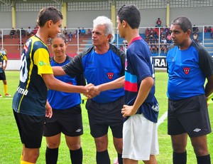 Copa Paraíba sub-15; jogo de abertura Kashima x Santos do José Américo (Foto: Kleide Teixeira/Secom-PB)