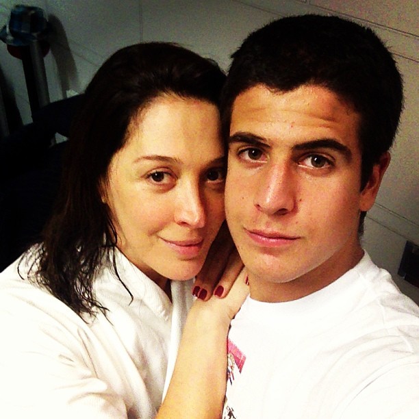 Claudia Raia e Enzo (Foto: Instagram/ Reprodução)