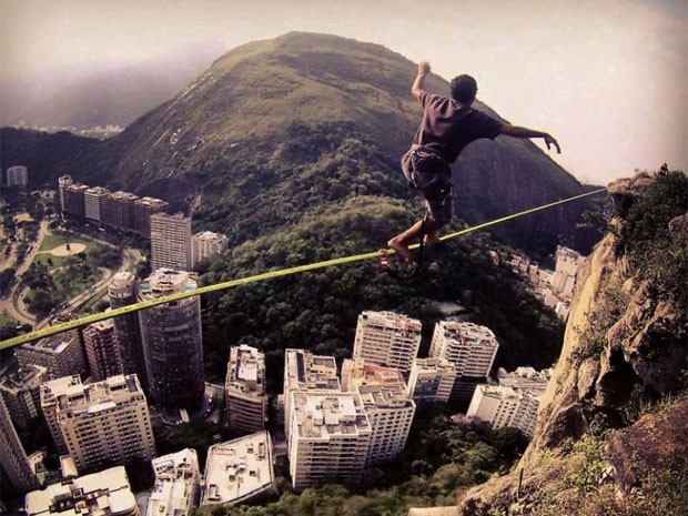 Raphael Alves no Morro do Cantagalo (Foto: Arquivo Pessoal) Raphael Alves no Morro do Cantagalo (Foto: Arquivo Pessoal)