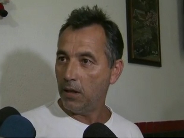 'Muito bacana essa lei', diz pai de jovem morto em troca de tiros em Guarujá (Foto: Reprodução/TV Tribuna)