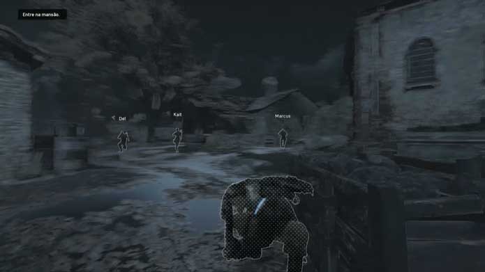 Busque ajuda dos outros personagens em Gears of War 4 (Foto: Reprodução/Murilo Molina)