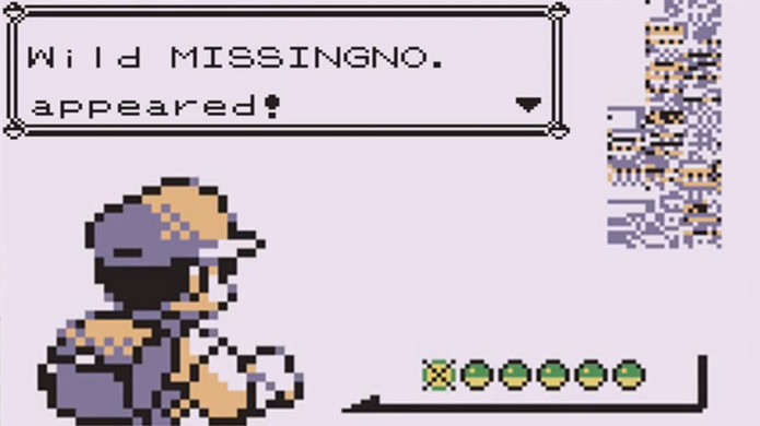 O misterioso MissingNo. pode multiplicar seus itens e também corromper seu jogo (Foto: Reprodução/YouTube)