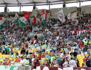 Torcida Flu, Fluminense x Flamengo (Foto: Fernando Cazaes/Photocamera)