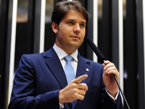 O deputado Luiz Argôlo (SDD-BA), no plenário da Câmara, em 2013 (Foto: Gustavo Lima/Câmara)