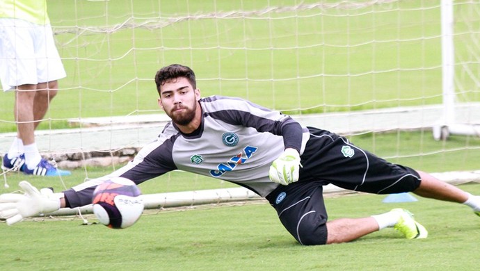 Matheus - goleiro do Goiás (Foto: Rosiron Rodrigues / Goiás E.C.)