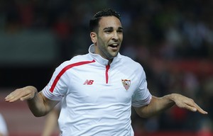 Rami comemora gol Sevilla (Foto: EFE/Jose Manuel Vidal)