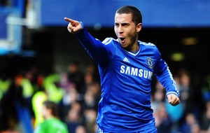 Hazard comemora, Chelsea x Newcastle (Foto: Getty Images)