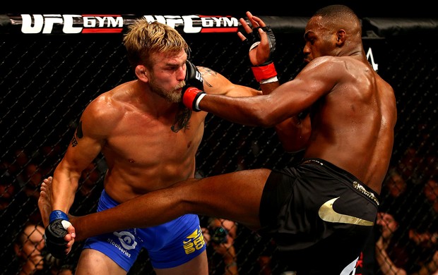 UFC  Jon Jones e Alexander Gustafsson (Foto: Agência Getty Images)