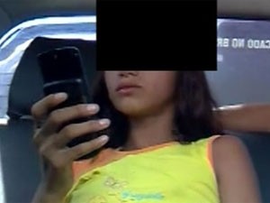 Adolescente de 14 anos afirmou a PRF que se prostituiu em troca de um celular (Foto: Divulgação/PRF)