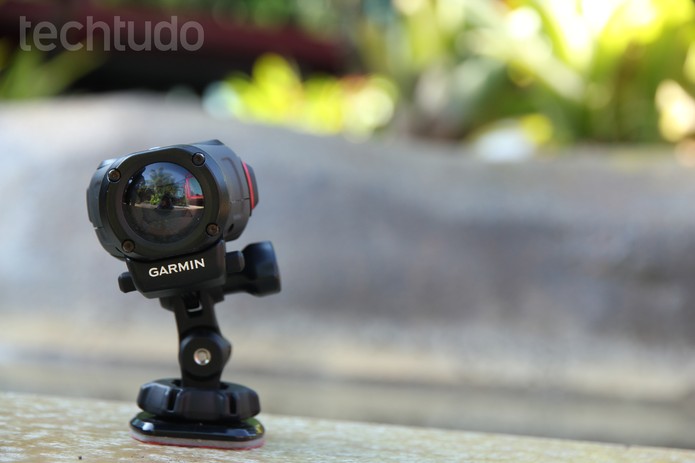 Action Camera Garmin (Foto: Anna Kellen/TechTudo) Action Camera Garmin (Foto: Anna Kellen/TechTudo)