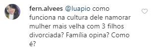 Luana Piovani responde curiosidade de fã (Foto: Reprodução / Instagram) Luana Piovani responde curiosidade de fã (Foto: Reprodução / Instagram)