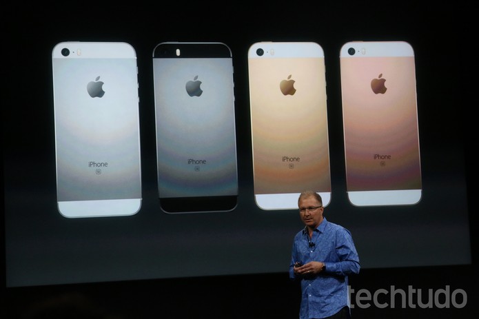Lançamento do iPhone SE (Foto: Thássius Veloso/TechTudo) Lançamento do iPhone SE (Foto: Thássius Veloso/TechTudo)