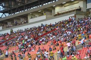 Torcida Arena da Floresta (Foto: Duaine Rodrigues)