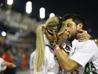 Mirella Santos e Ceará beijam muito e fazem temperatura subir no Rio