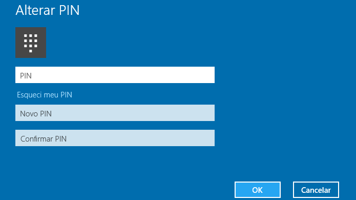 Alterando PIN do Windows 10 (Foto: Reprodução/Helito Bijora)