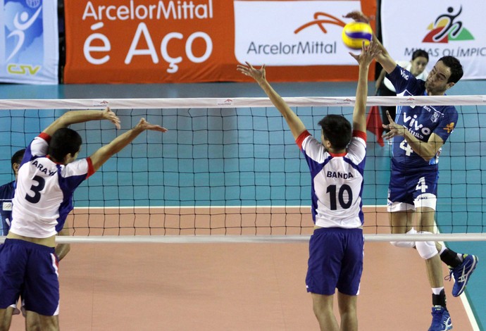 Minas x Ado Vôlei (Foto: Orlando Bento)
