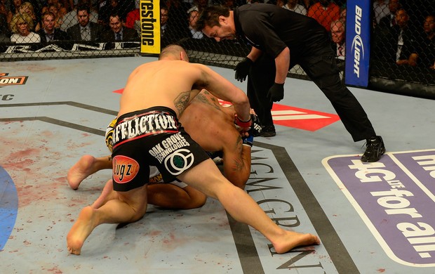 Cain Velásquez e Antonio Pezão UFC 160 (Foto: Getty Images)