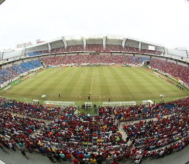 Arena das Dunas Flamengo x Fluminense (Foto: Alexandre Lago/GloboEsporte.com)