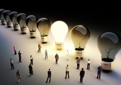 lâmpada ideia empreendedor  (Foto: shutterstock)