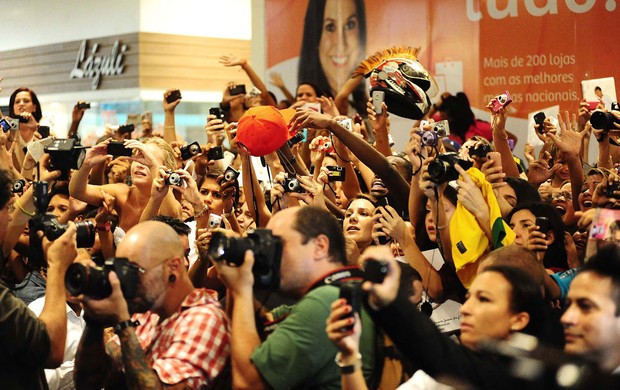 Neymar evento Campinas (Foto: Marcos Ribolli / Globoesporte.com)