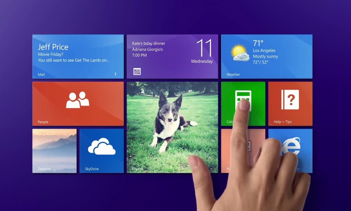 Tela Windows 8.1 (Foto: Divulgação/Microsoft)