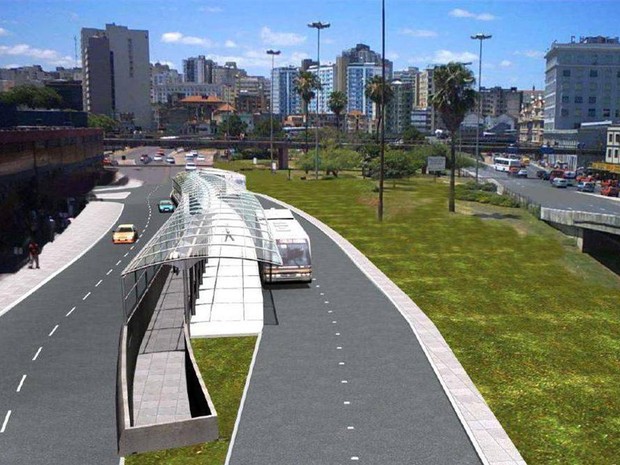 Novo viaduto será construído perto da Rodoviária de Porto Alegre (Foto: Divulgação/PMPA)
