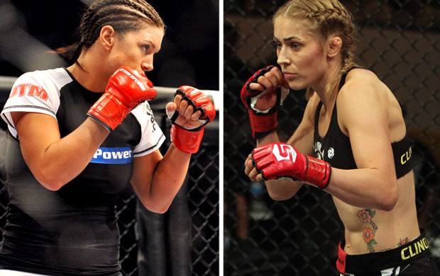 MONTAGEM - UFC - Gina Carano e Marloes Coenen (Foto: Agência Getty Images)