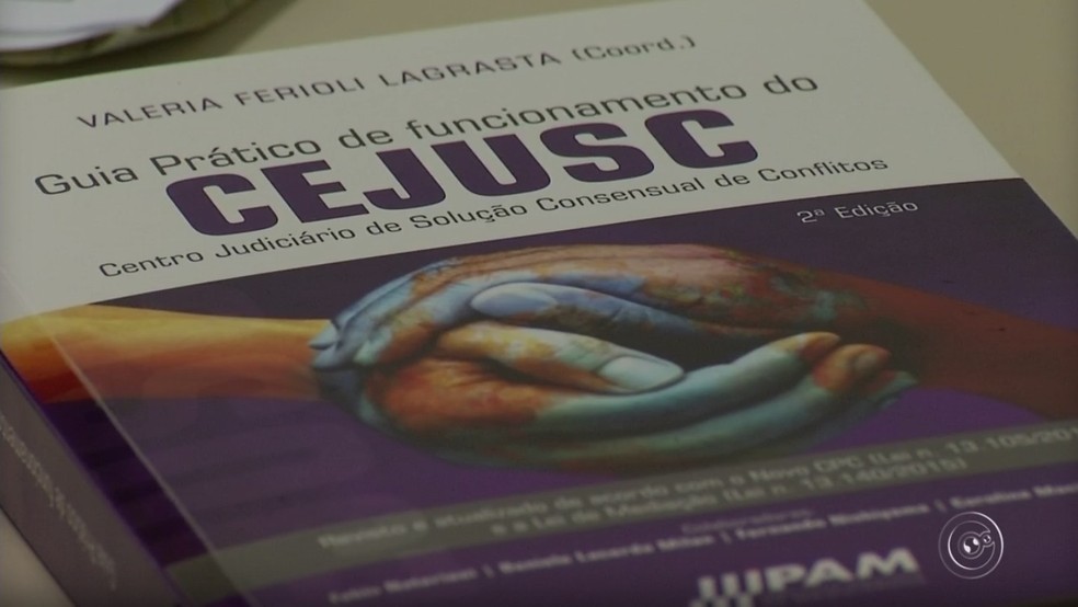 Trabalho venceu o prêmio de boas práticas do Conselho Nacional de Justiça (Foto: TV TEM/Reprodução)