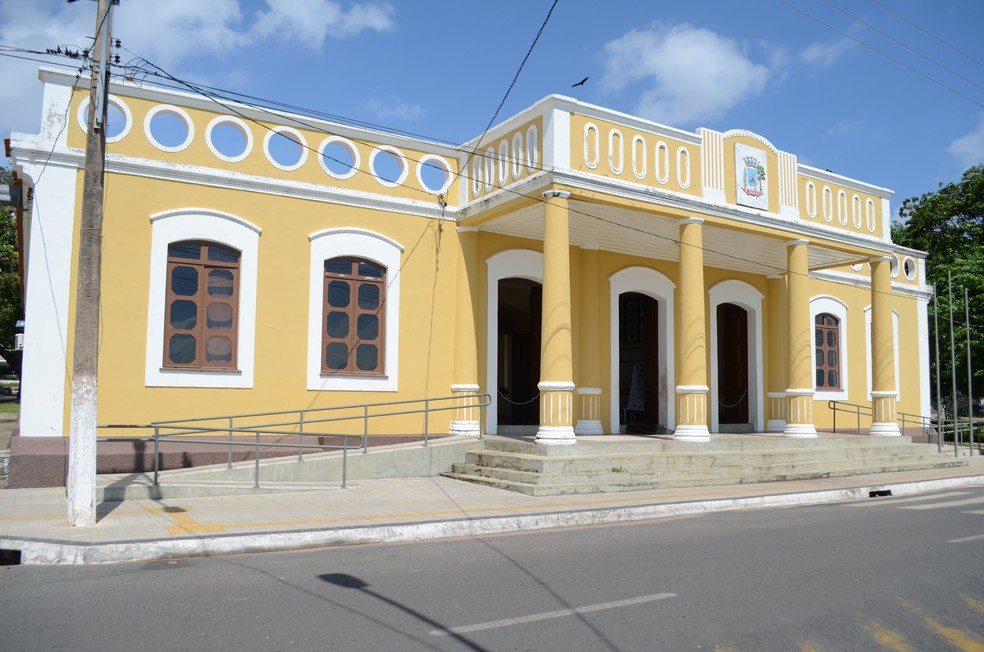 Centro Cultural João Fona, Patrimônio Histórico e Cultural de Santarém (Foto: Adonias Silva/G1)