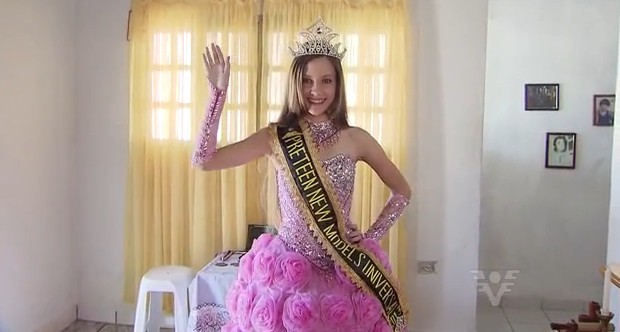 Vestido de best sale miss juvenil