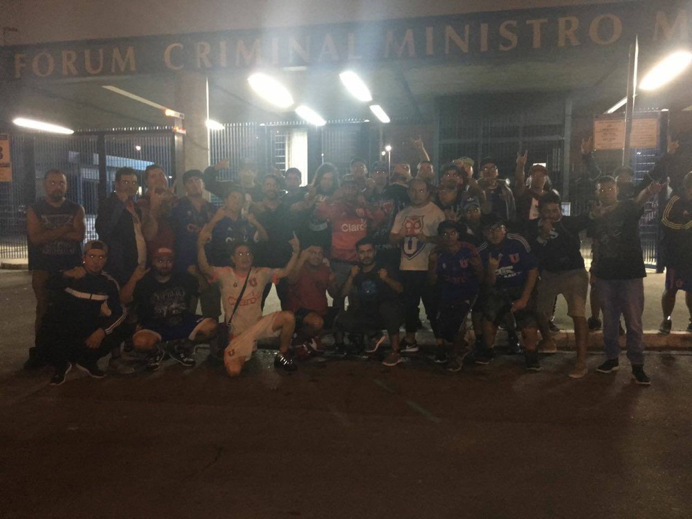 Torcedores da La U são soltos, mas terão que pagar fiança antes de julgamentos