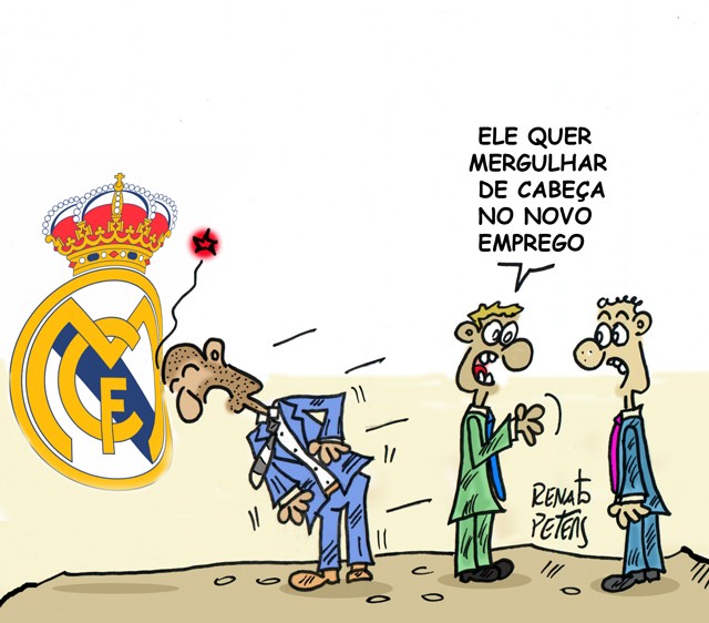 Zidane é o novo técnico do Real Madrid