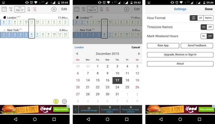 App World Time Buddy está disponível para iOS e Android (Foto: Reprodução/Raquel Freire)