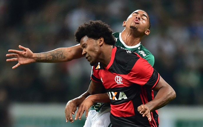 Rafael Vaz Gabriel Jesus Flamengo Palmeiras (Foto: Marcos Ribolli)