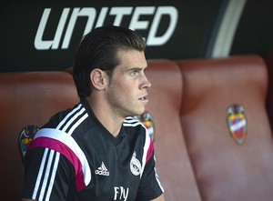 Bale no banco de Reservas, Real Madrid x Levante (Foto: Getty Images)