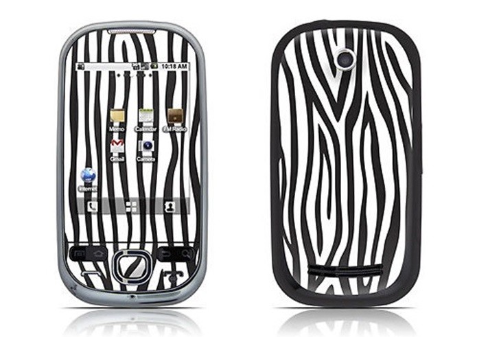 Skin Cover de Zebra para Samsung Galaxy 5 i5500 (Foto: Divulgação/ebay)
