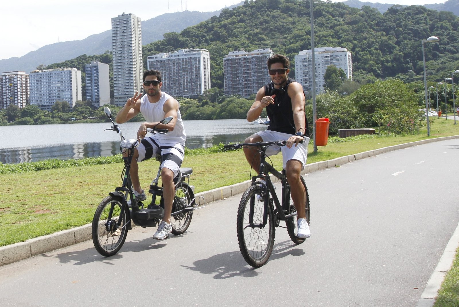 André e Rodrigo Mathias (Foto: Gil Rodrigues / Foto Rio News)